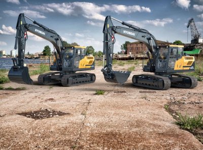 Hyundai HX160AL / HX180AL objavte nové pásové rýpadlá